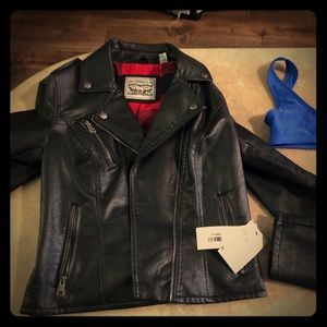 Brand new, never worn leather jacket